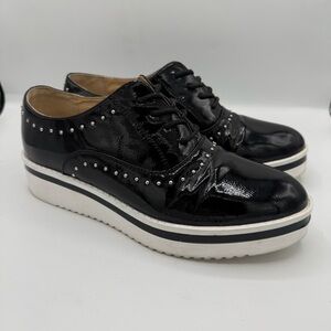 Madden Girl Black Patent Leather Women's Shoes